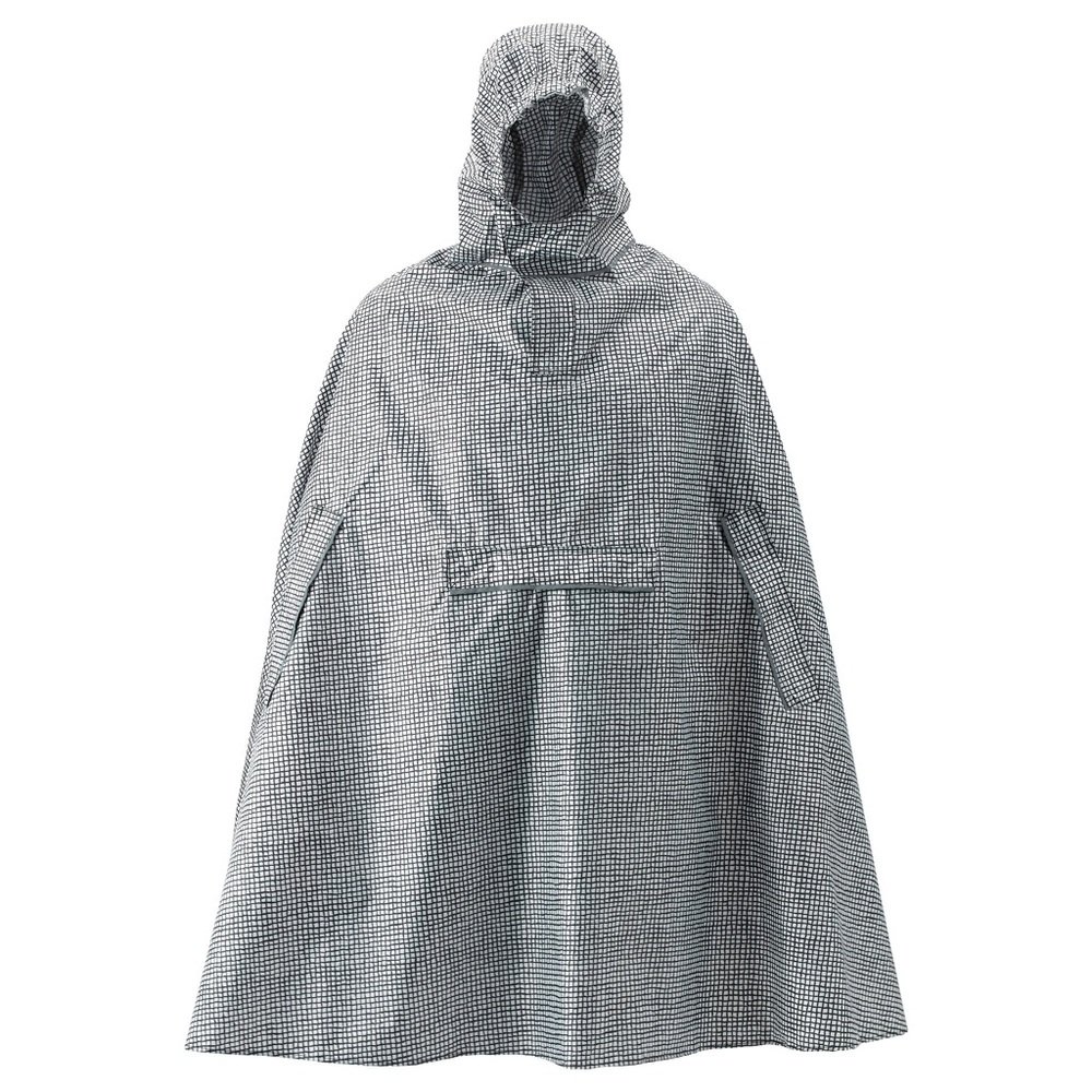 Stylish Black and White Houndstooth raincoat IKEA